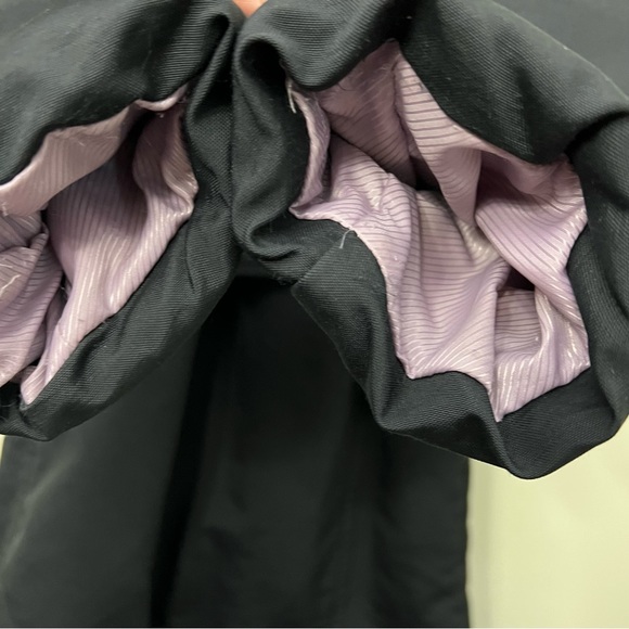 Espirit - Black Winter Coat - Belted - Size 8 - Picture 8 of 15